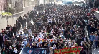 Nusaybin'de Öcalan'a Özgürlük Mitingi