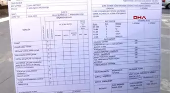 Adana Öğretmenlerden Milli Eğitim Müdürüne Temsili Karne