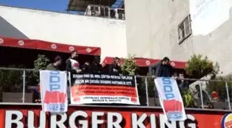 SDP'liler Burger King'i İşgal Etti