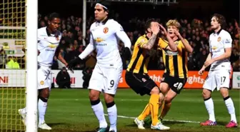 Manchester United, 4. Lig Takımını Yenemedi