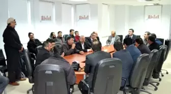 Ahlatlı Çiftçilere Kiraz Yetiştiriciliği Anlatıldı