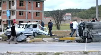 Çivril'de Kaza: 7 Yaralı