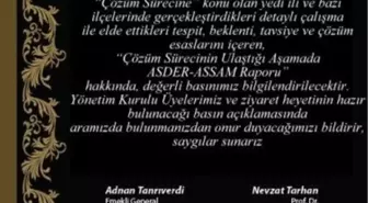 Çözüm Sürecine İlişkin Asder-Assam Raporu