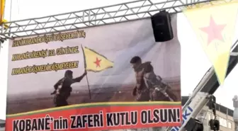 Diyarbakır'daki Kobani Kutlamasına 20 Bin Kişi Katıldı