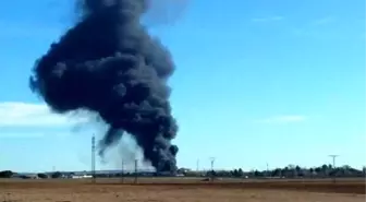 İspanya'da Yunan Askeri Uçağının Düşmesi