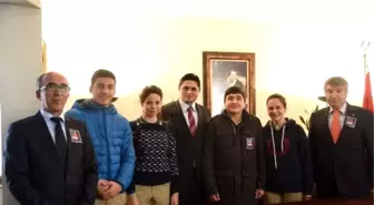 Öğrenciler Başkan Acar'ı Ziyaret Etti