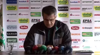 Bursaspor Teknik Direktörü Güneş