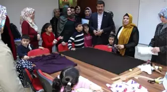 Ekinci, Meslek Edindirme Kursunu İnceledi