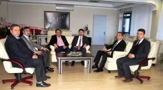 AK Parti Teşkilatından Emniyet Müdürü Aydoğdu'ya Ziyaret