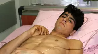 Bacaklarını İş Makinesine Kaptıran Gençten Sevindirici Haber Geldi