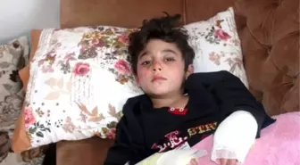 Çıkan Yangında 2 Çocuk Ölümden Döndü