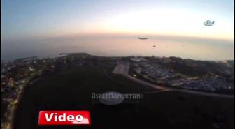 Pilot: 'Yanımızdan İnsansız Hava Aracı Geçti'