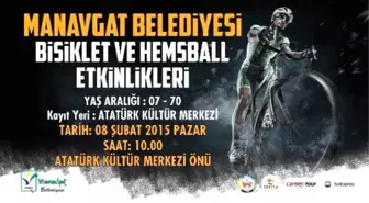 Manavgat Belediyesinden Bisiklet ve Hemsball Etkinliği