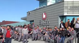 İşçilerden 'Düşük Zam' Eylemi