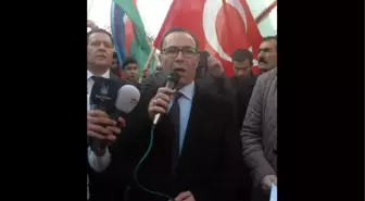 Cuma Namazı Çıkışı Ermenistan Protestosu