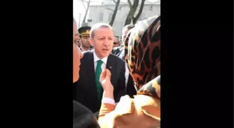 Ulucami'de Erdoğan İzdihamı