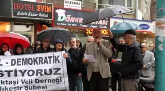 Balıkesir'de Zorunlu Din Dersine Tepki Eylemi