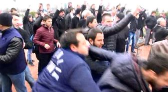 'Katlamalı Harç' Protestosunda Öğrenci Kavgası