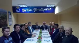 Bozüyük AK Parti İlçe Teşkilatı Kent Konseyi Yöneticilerini Ziyaret Etti