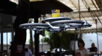 Garsonların Yerini Drone'lar Alacak