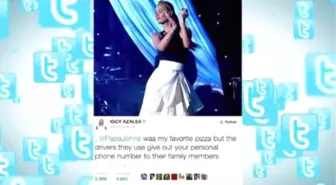 Iggy Azalea Has Twitter Battle With Papa John's