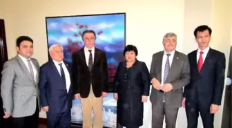 Kazakistan Ahmet Yesevi Üniversitesi'nden Erciyes Üniversitesi'ne Ziyaret