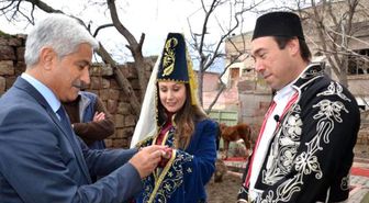 Amerikalı Gazeteci Çift İçin Kayseri'de Temsili Evlilik Töreni