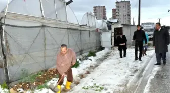 Mersin'de Dolu ve Şiddetli Yağış