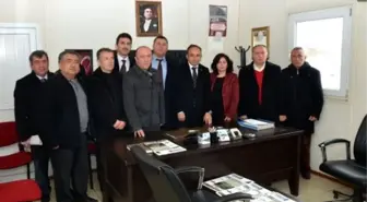 Üzülmez'den Muhtarlar Derneği'ne Ziyaret