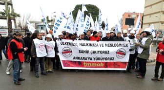 Bodrum'dan Başlayan TMMOB Yürüyüşü Manisa'ya Ulaştı