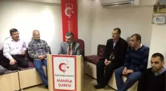 Manisa Valisi Bektaş İlim Yayma Cemiyetinin Konuğu Oldu