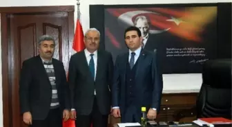 Basın Mensuplarından Yeni Kaymakama Ziyaret