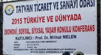 Tatvan'da Ekonomi, Sosyal, Siyasal ve Yaşam Konferansı