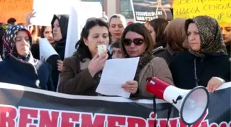 Erzincan'da Özgecan Protestosu