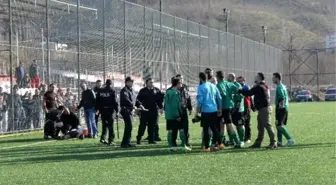 Giresun'da Amatör Maçta Kavga