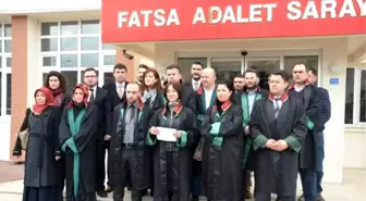 Fatsalı Avukatlar Özgecan İçin Eylem Yaptı