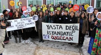 Van'da Özgecan'ın Öldürülmesine Kınama