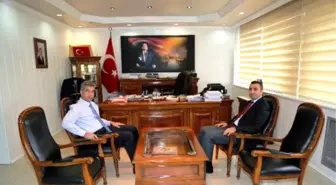 Yeni Atanan Cumhuriyet Başsavcısından Kaymakama Ziyaret
