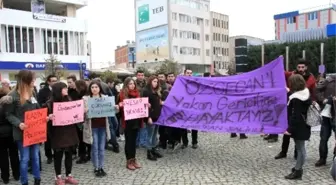 Salihli'de Stk'lar Özgecan Cinayetine Sessiz Kalmadı