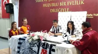 Beşiktaş Aşkı Nikah Masasına da Yansıdı