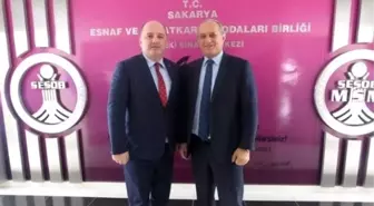 AK Parti Milletvekili Aday Adayı Cihan Saraç Sesob'u Ziyaret Etti