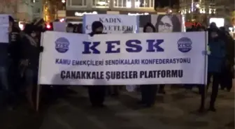 Çanakkale Özgecan İçin Uçurtulan Dilek Fenerine Rüzgar Engelli