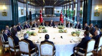 Cumhurbaşkanlığı Sarayı'nda 'Başkanlık' Sofrası