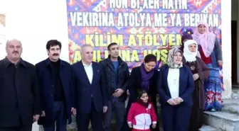 Gürpınar'da Kilim Atölyesi Açılışı