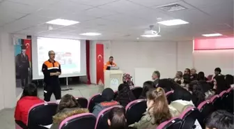 75. Yıl İl Halk Kütüphanesinde Sivil Savunma Semineri