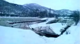 Amasya'da Kar Seraları Vurdu