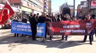 Zonguldak'ta, Üniversiteli Çakıroğlu'nun Öldürülmesine Tepki