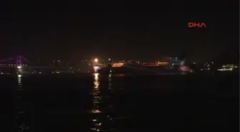 Boğaz'da Arıza Yapan Tanker Bebek Açıklarında Demir Attı