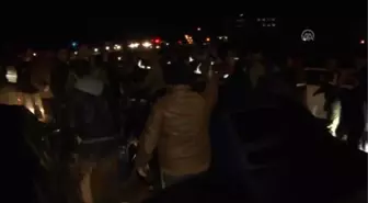 Elektrik Kesintisini Protesto Eyleminde Gerginlik