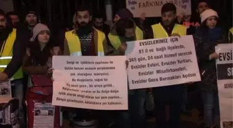Evsizler İçin İstiklal Caddesi'nde Sabahlayacaklar